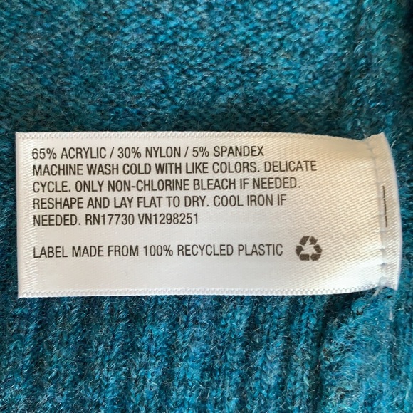 A New Day Color-Block Open Front Cardigan - Picture 4 of 9